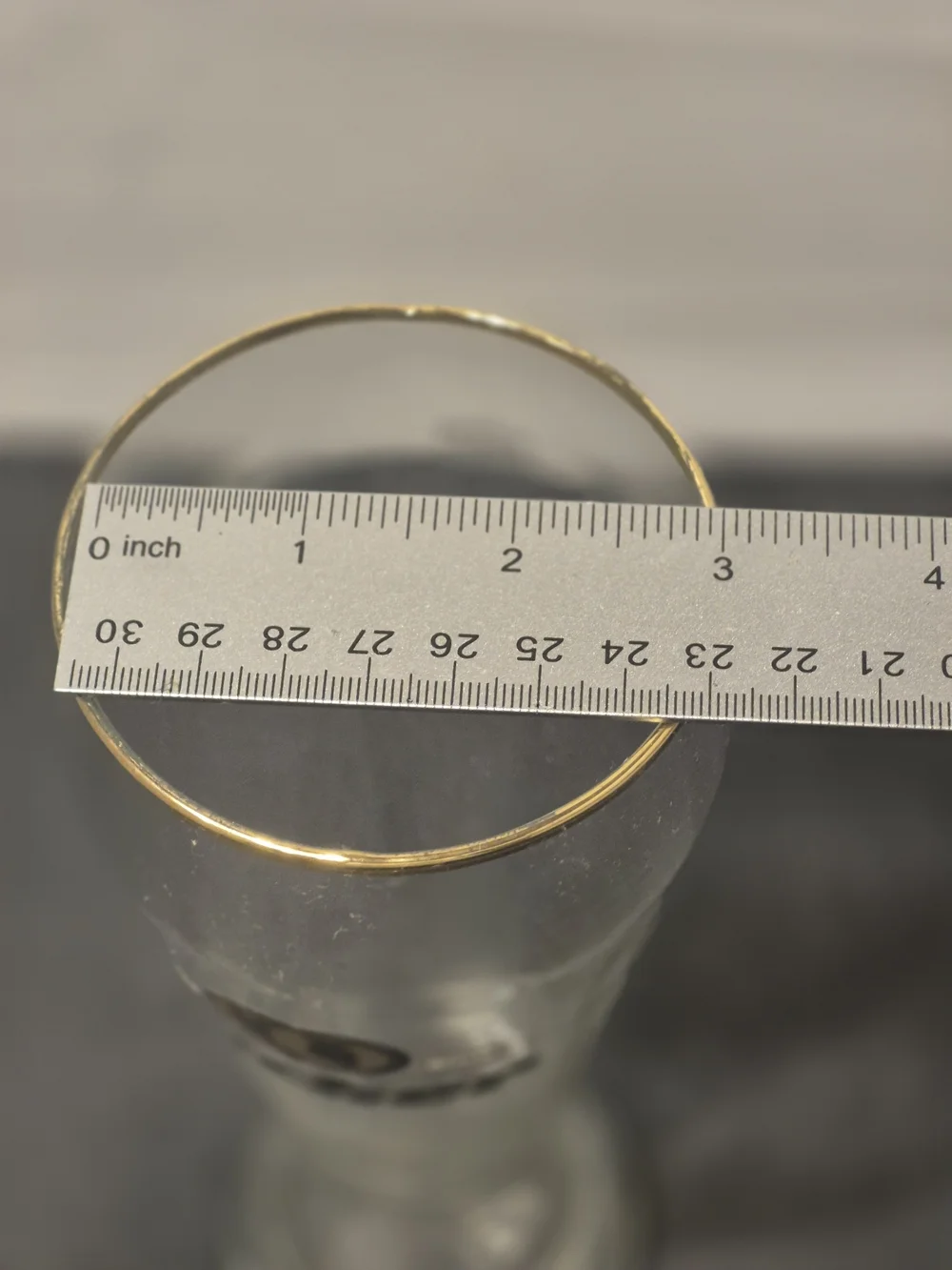 Vintage Gold Rimmed Beer Glass Collectible. Tucher